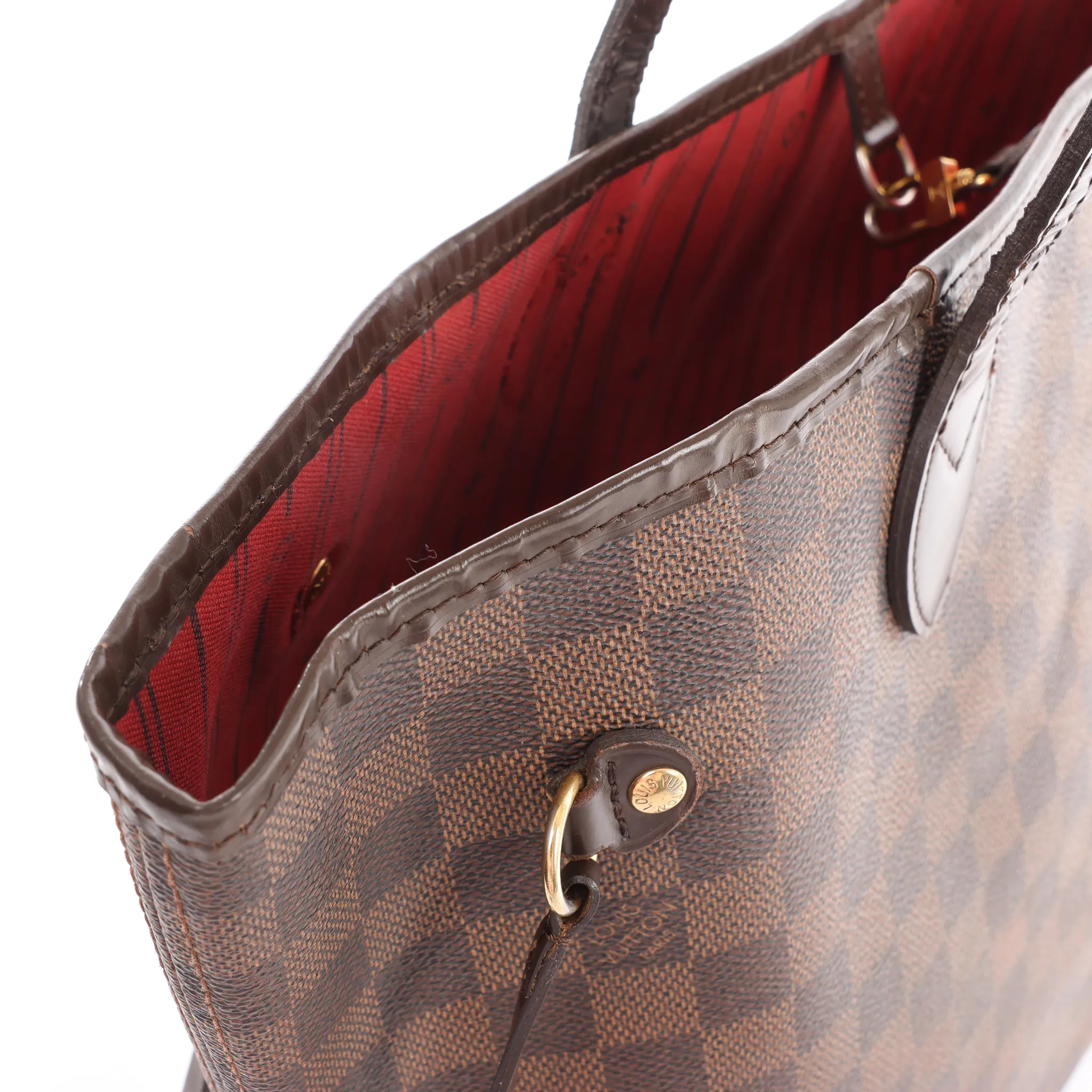 Louis Vuitton Neverfull MM Damier Ebene Shoulder Bag in Brown N51105