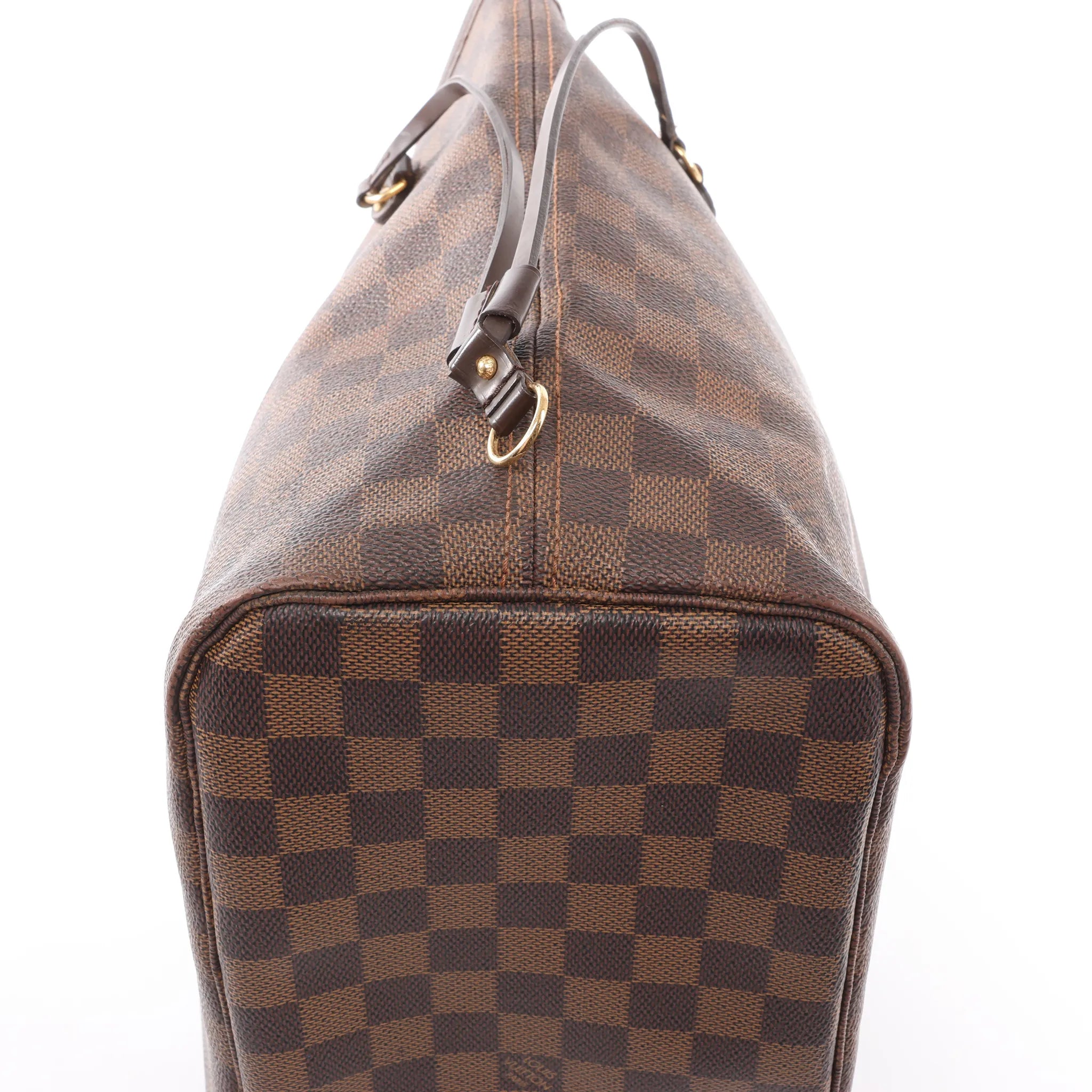 Louis Vuitton Neverfull MM Damier Ebene Shoulder Bag in Brown N51105