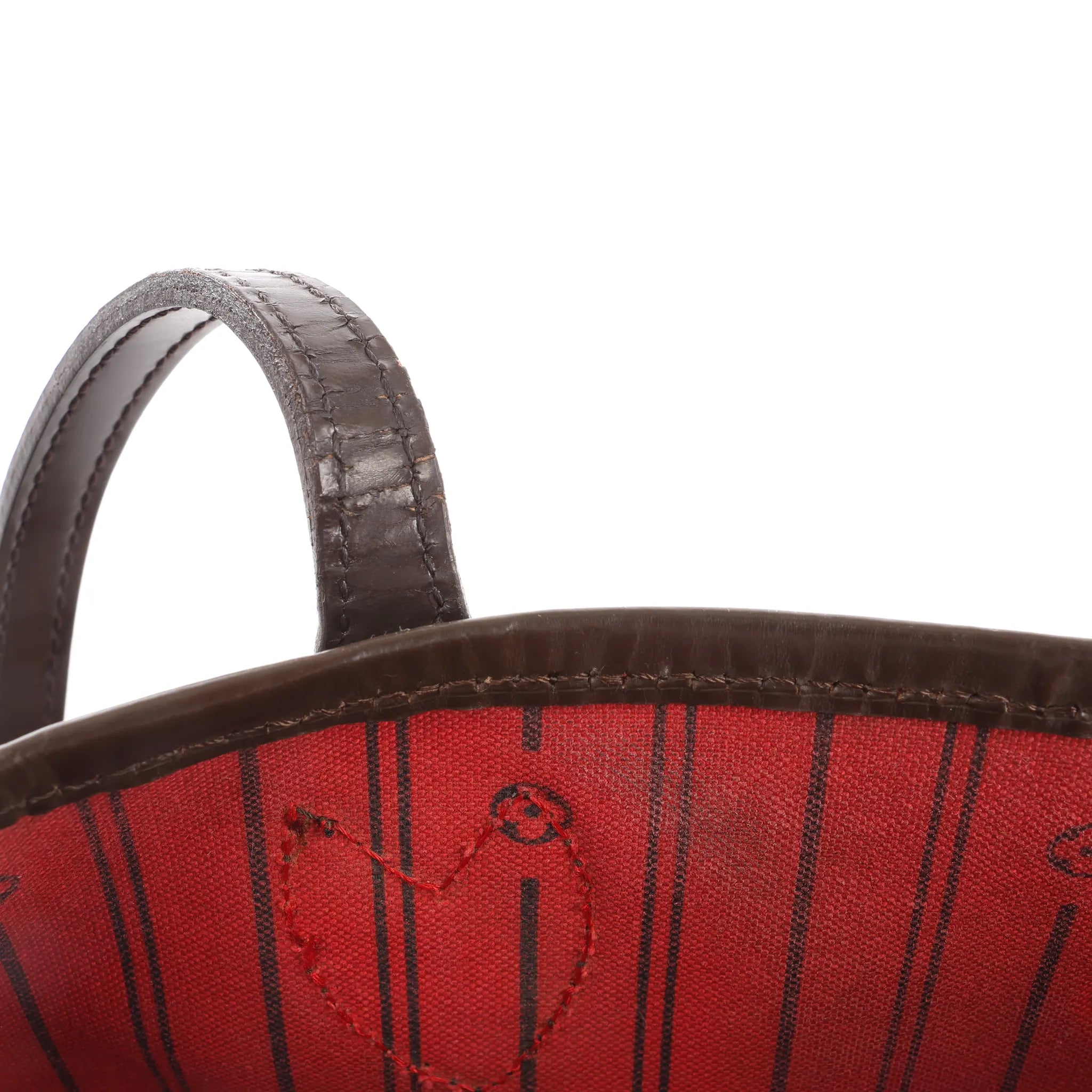 Louis Vuitton Neverfull MM Damier Ebene Shoulder Bag in Brown N51105