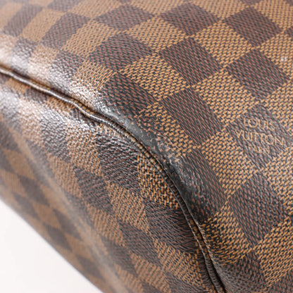 Louis Vuitton Damier Ebene Neverfull MM Shoulder Bag in Brown N51105