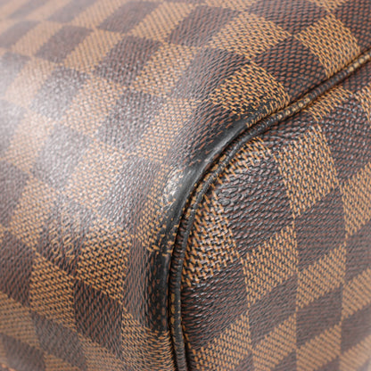 Louis Vuitton Damier Ebene Neverfull MM Shoulder Bag in Brown N51105
