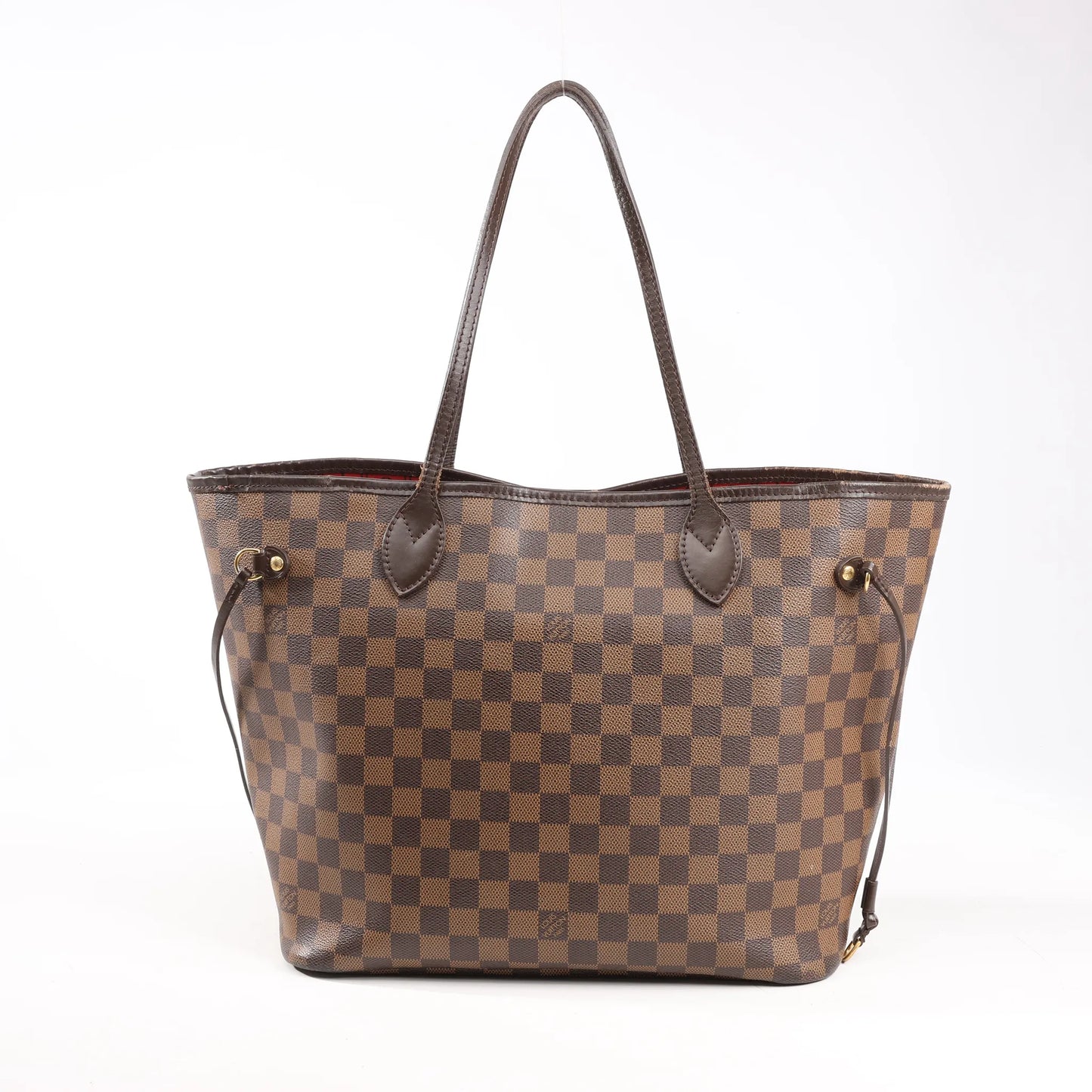 Louis Vuitton Damier Ebene Neverfull MM Shoulder Bag in Brown N51105