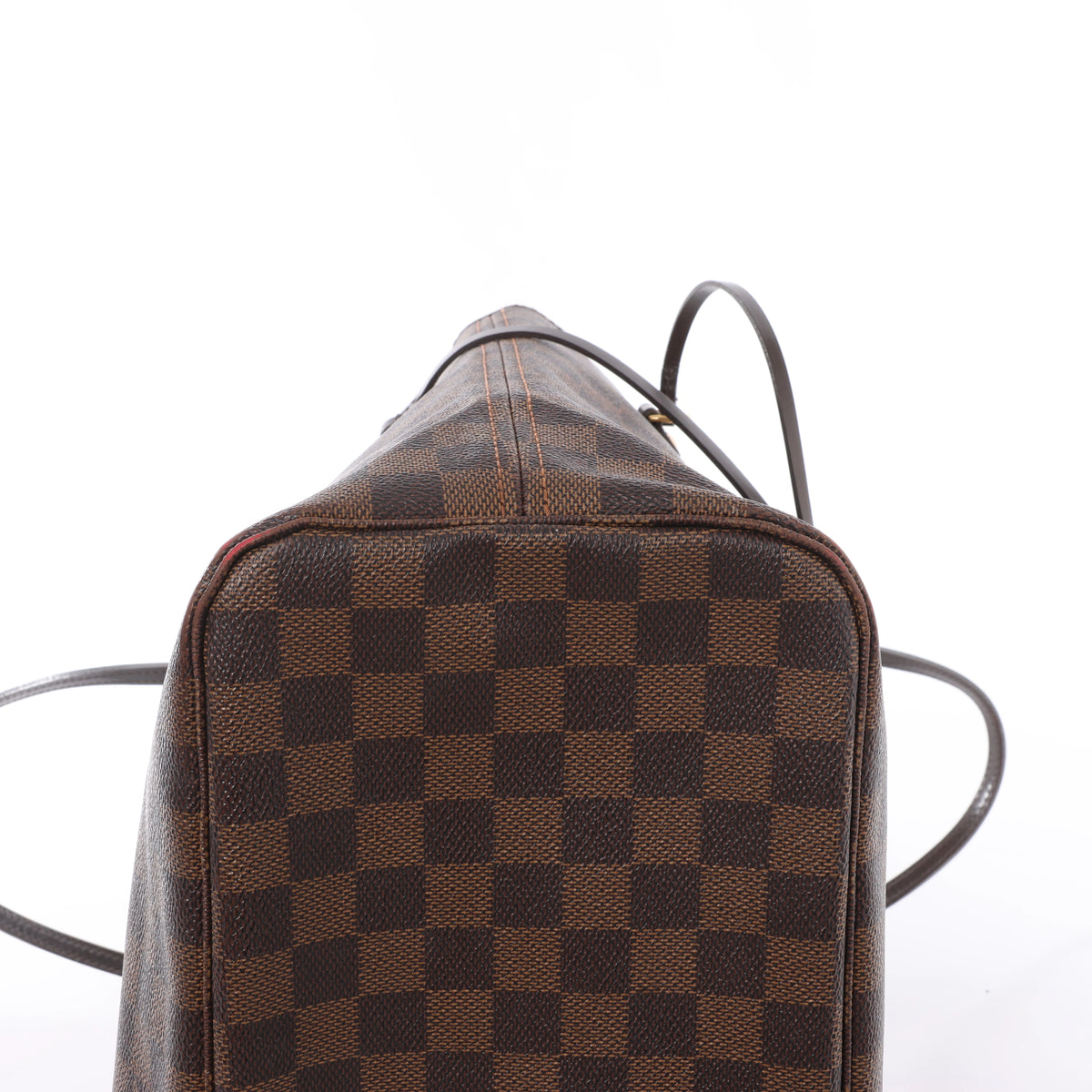 Bolso de hombro Louis Vuitton Neverfull MM Damier Ebene en marrón N51105