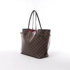 Bolso de hombro Louis Vuitton Neverfull MM Damier Ebene en marrón N51105