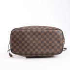 Louis Vuitton Damier Ebene Neverfull MM Shoulder Bag in Brown N51105