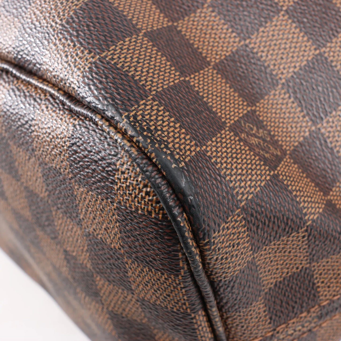 Louis Vuitton Damier Ebene Neverfull MM Shoulder Bag in Brown N51105