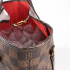 Louis Vuitton Damier Ebene Neverfull MM Shoulder Bag in Brown N51105