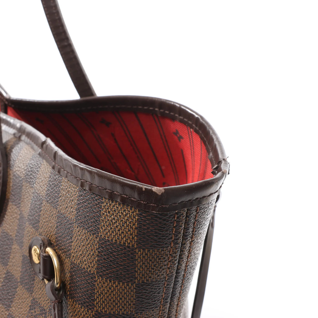 Louis Vuitton Neverfull MM Damier Ebene Shoulder Bag in Brown N51105