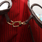 Louis Vuitton Neverfull MM Damier Ebene Shoulder Bag in Brown N51105