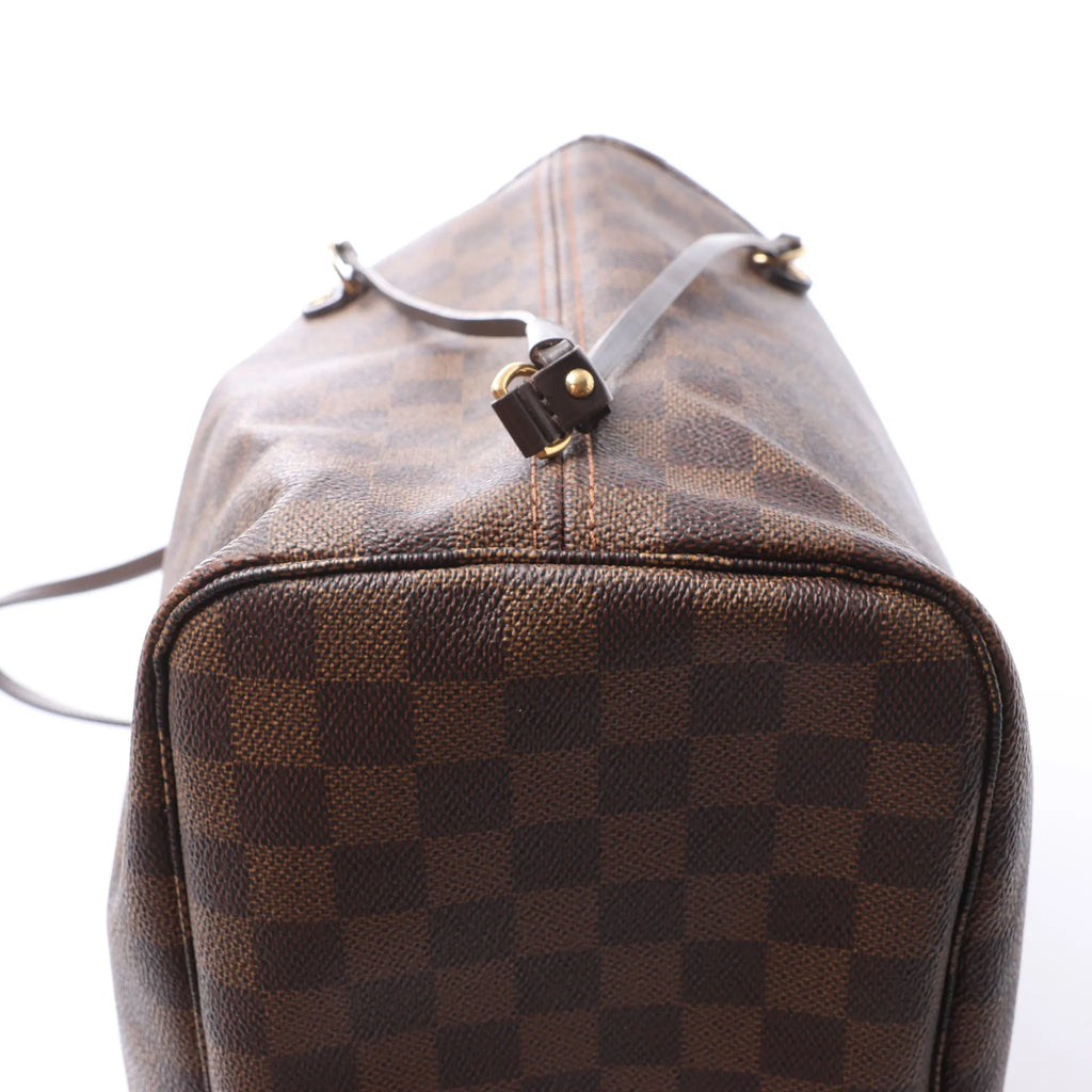 Louis Vuitton Neverfull MM Damier Ebene Shoulder Bag in Brown N51105