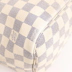 Louis Vuitton Neverfull MM Damier Azur Shoulder Bag in Beige N51107