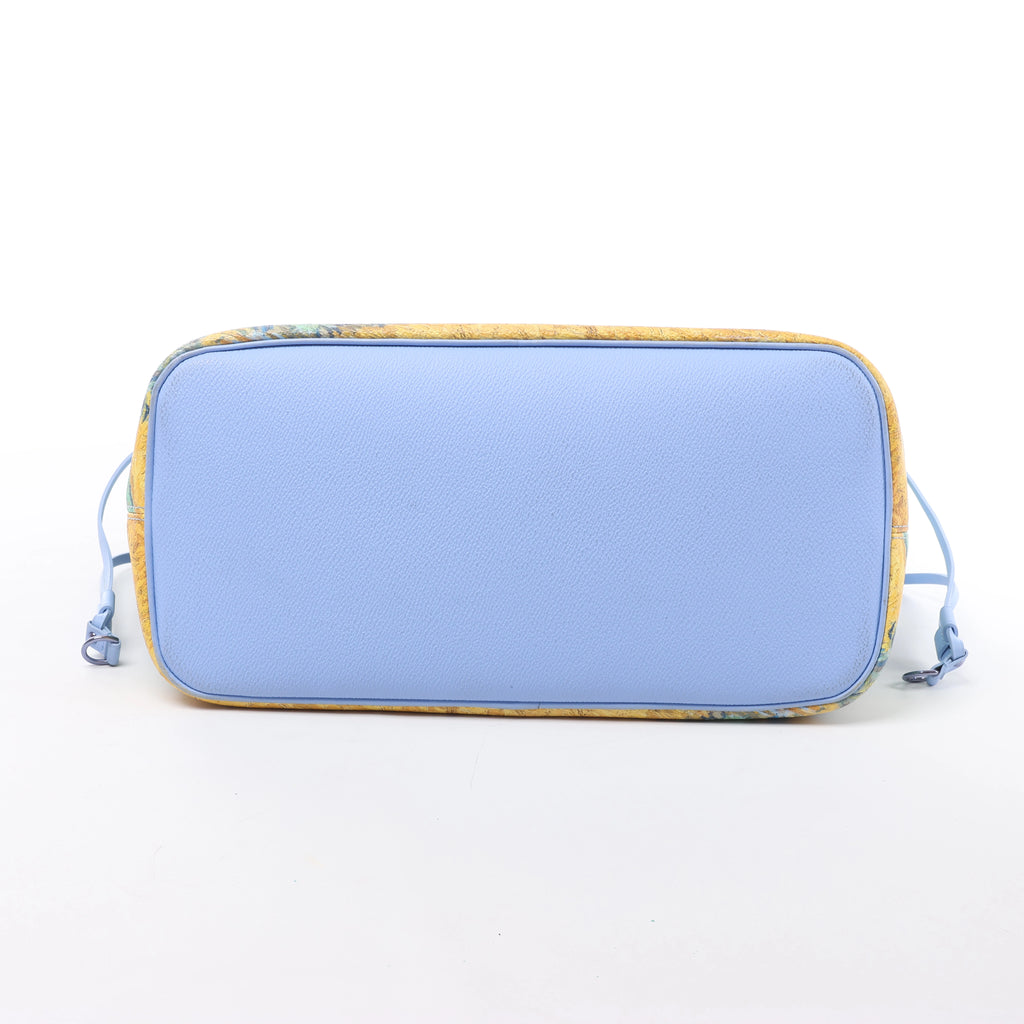 Louis Vuitton Neverfull MM Masters Collection Shoulder Bag in Blue M43331