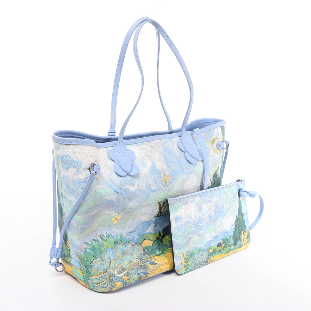 Louis Vuitton Neverfull MM Masters Collection Shoulder Bag in Blue M43331