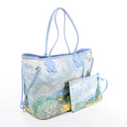 Louis Vuitton Neverfull MM Masters Collection Shoulder Bag in Blue M43331