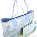 Louis Vuitton Neverfull MM Masters Collection Shoulder Bag in Blue M43331