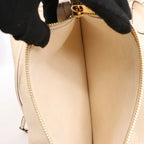 Louis Vuitton Neverfull MM Monogram Empreinte Shoulder Bag in White M46676