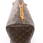 Louis Vuitton Neverfull MM Monogram Shoulder Bag in Brown M40156