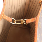 Louis Vuitton Neverfull MM Monogram Shoulder Bag in Brown M40156