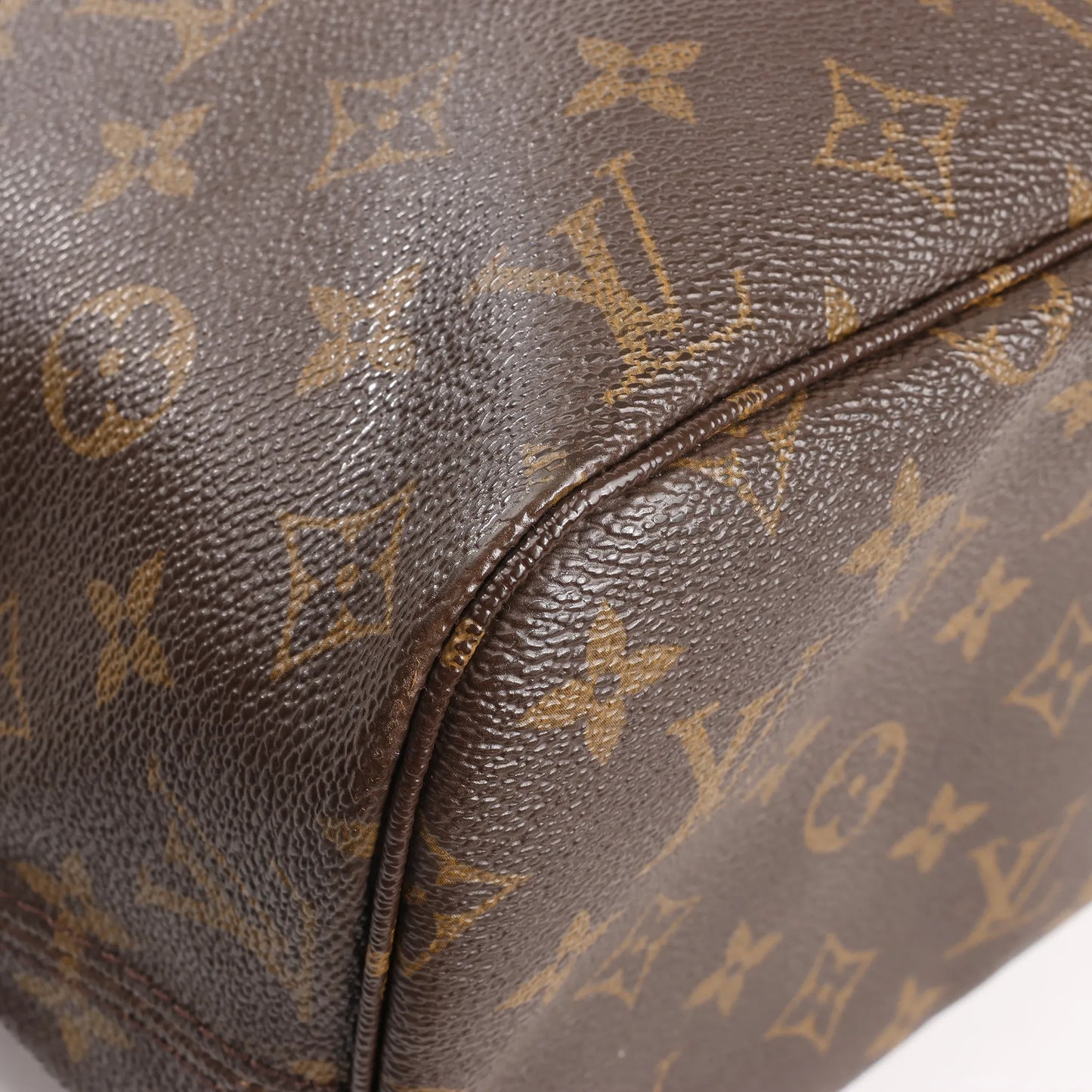 Louis Vuitton Monogram Neverfull MM Shoulder Bag M40156