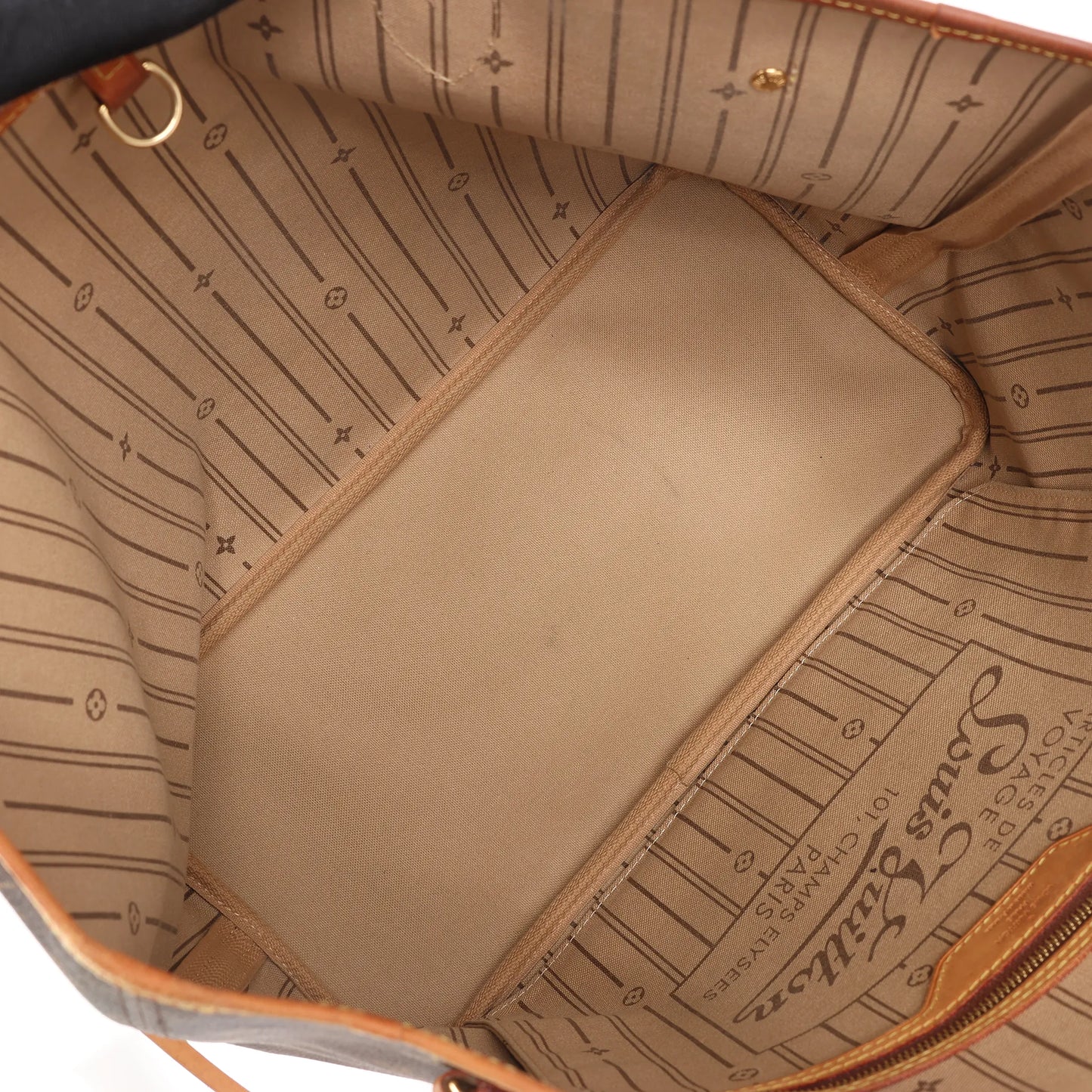 Louis Vuitton Monogram Neverfull MM Shoulder Bag M40156