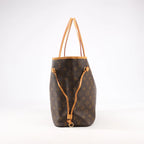 Louis Vuitton Monogram Neverfull MM Shoulder Bag in Brown M40156