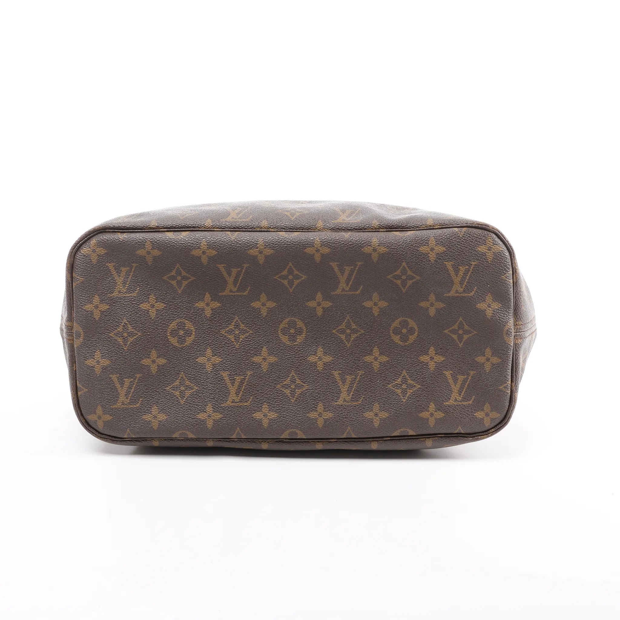 Louis Vuitton Neverfull MM Monogram Shoulder Bag in Brown M40156