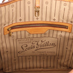 Louis Vuitton Neverfull MM Monogram Shoulder Bag in Brown M40156