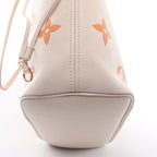 Louis Vuitton Neverfull MM Monogram Empreinte Gradient Shoulder Bag in Beige M46516