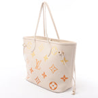 Louis Vuitton Neverfull MM Monogram Empreinte Gradient Shoulder Bag in Beige M46516
