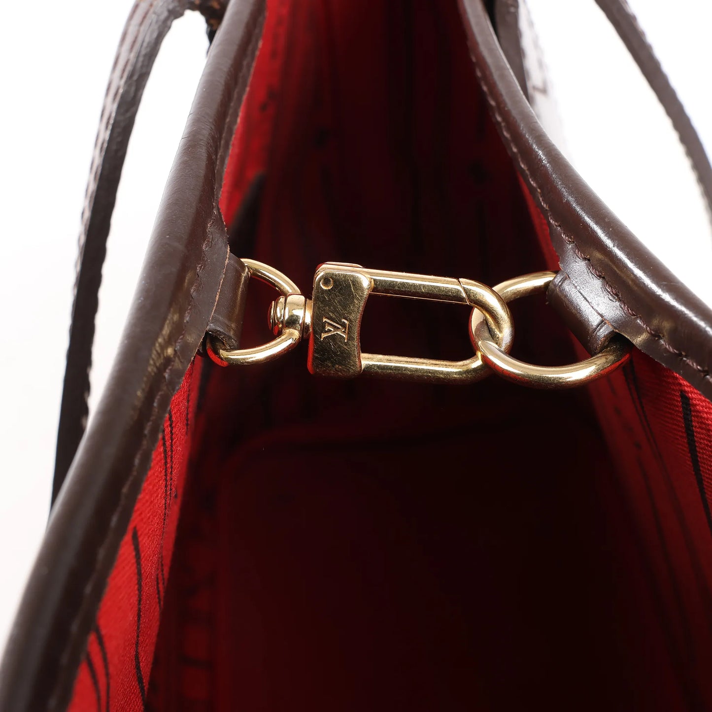 Louis Vuitton Damier Ebene Neverfull PM Shoulder Bag in Brown N51109