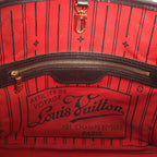 Louis Vuitton Damier Ebene Neverfull PM Shoulder Bag in Brown N51109