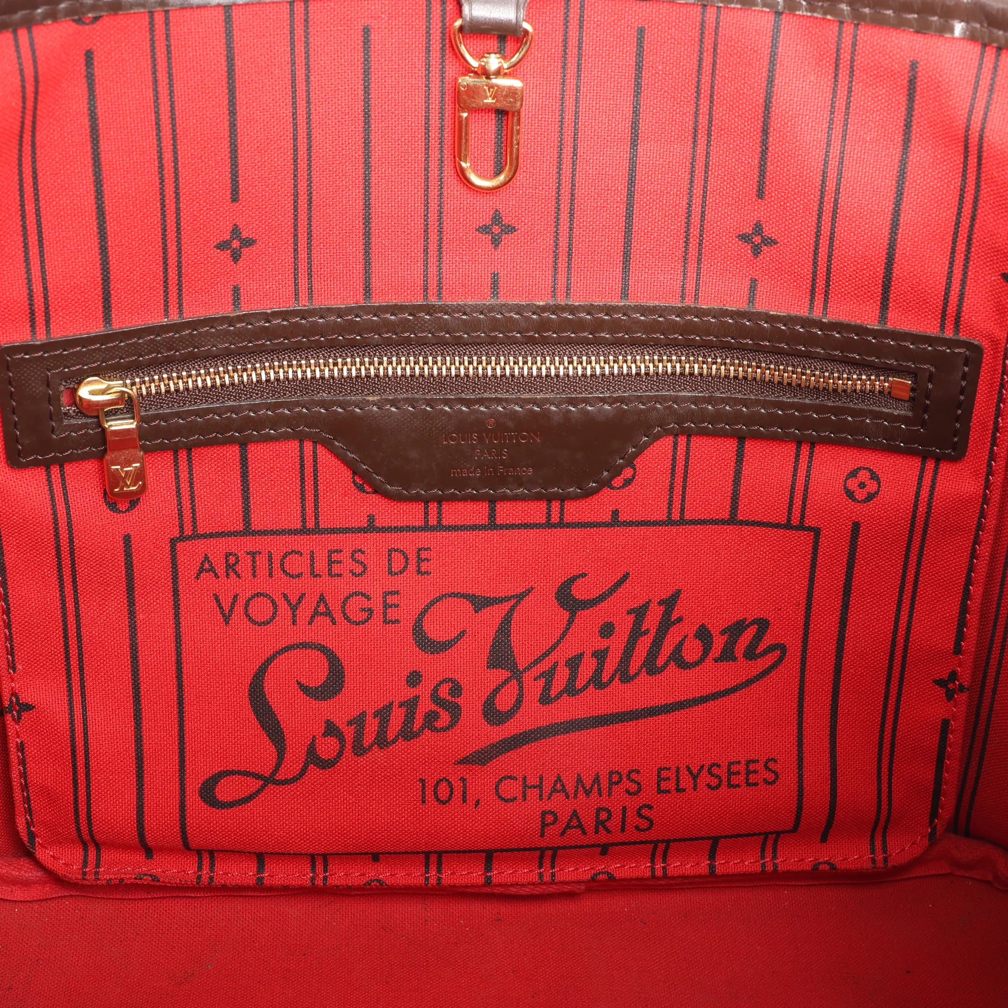 Louis Vuitton Neverfull PM Damier Ebene Shoulder Bag in Brown N51109
