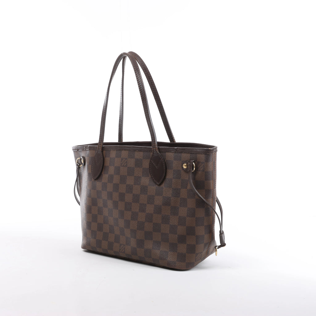 Louis Vuitton Neverfull PM Damier Ebene Shoulder Bag in Brown N51109