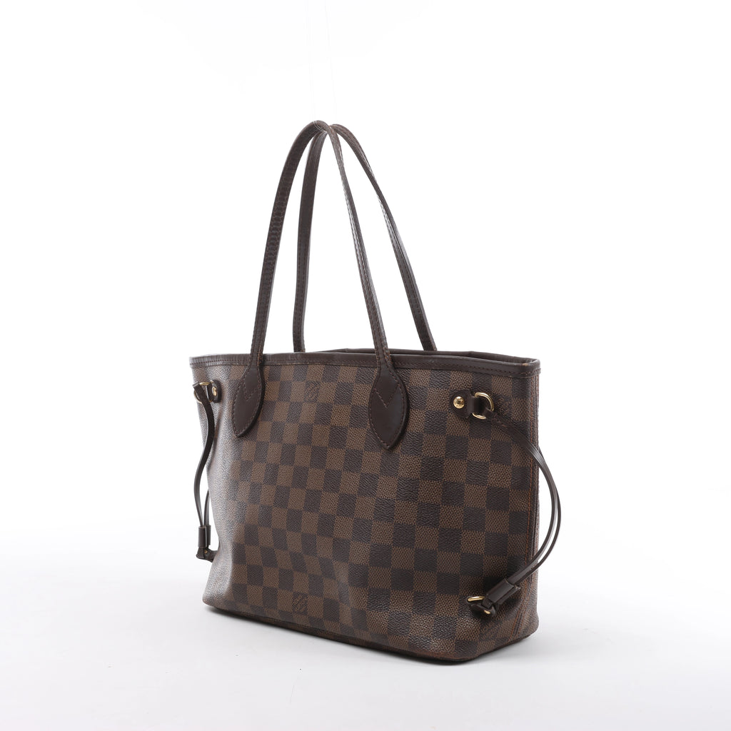Louis Vuitton Neverfull PM Damier Ebene Shoulder Bag in Brown N51109