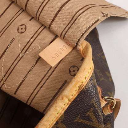 Louis Vuitton Neverfull PM Monogram Canvas Shoulder Bag in Brown M40155