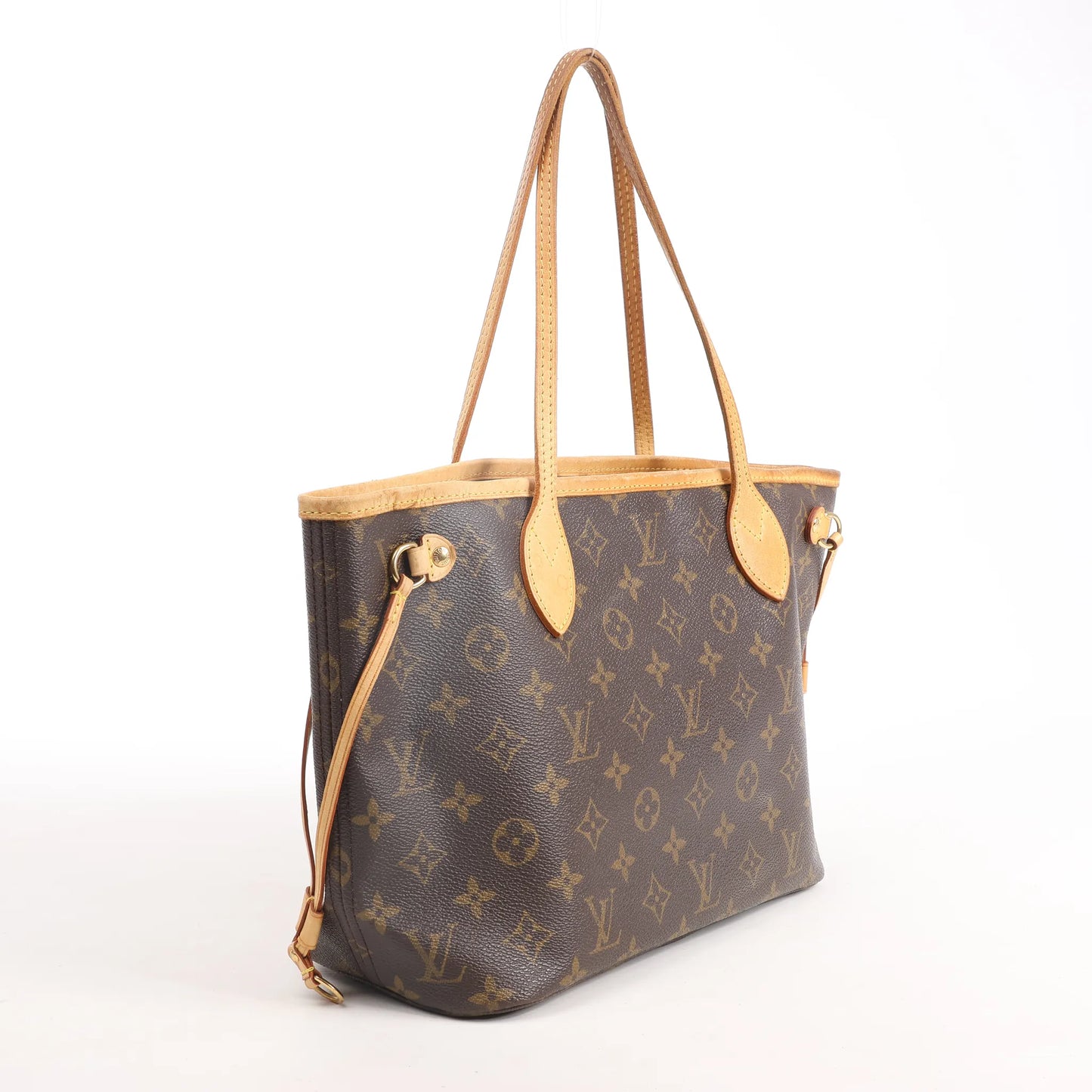 Louis Vuitton Neverfull PM Monogram Canvas Shoulder Bag in Brown M40155