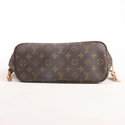 Louis Vuitton Neverfull PM Monogram Canvas Shoulder Bag in Brown M40155