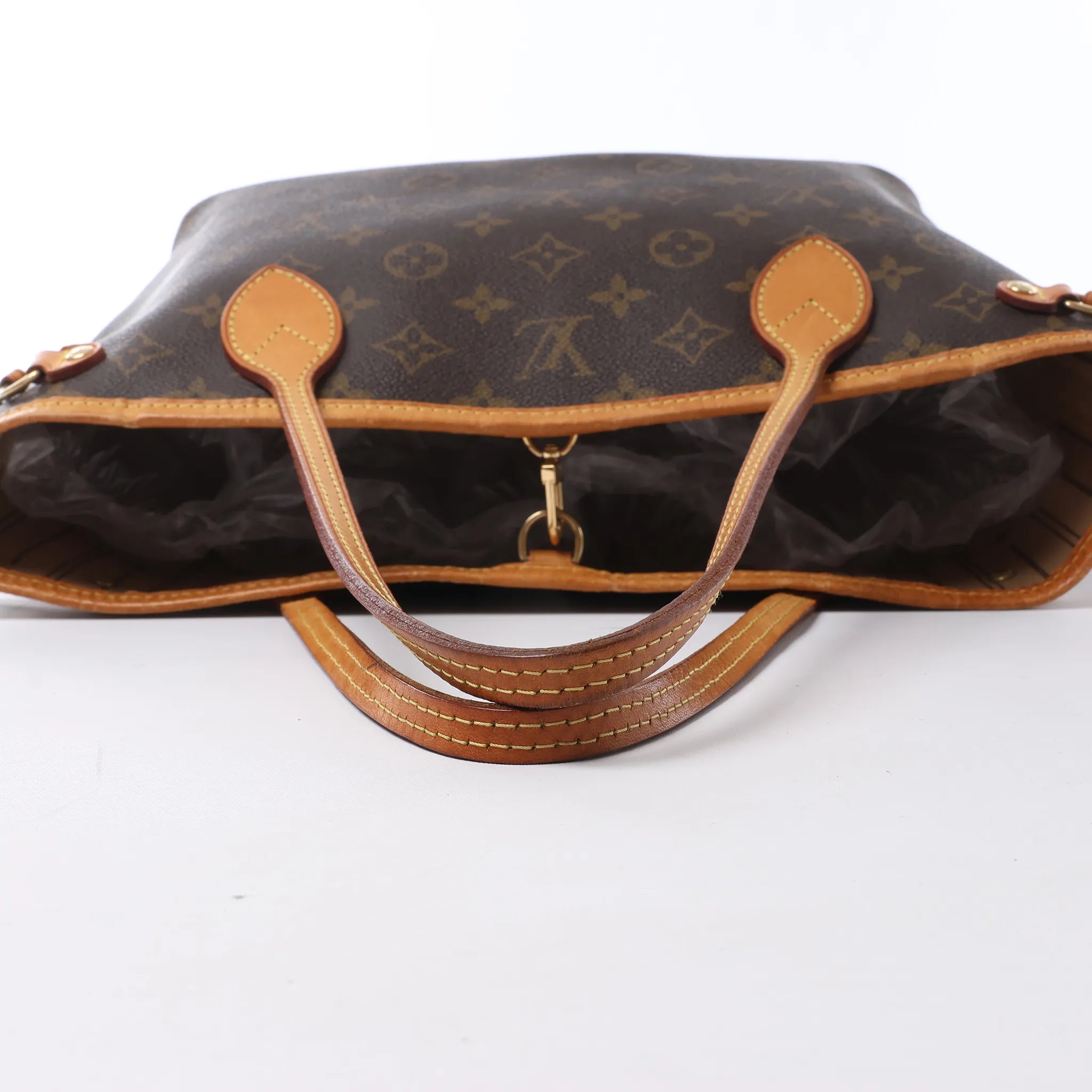 Louis Vuitton Neverfull PM Monogram Canvas Shoulder Bag in Brown M40155