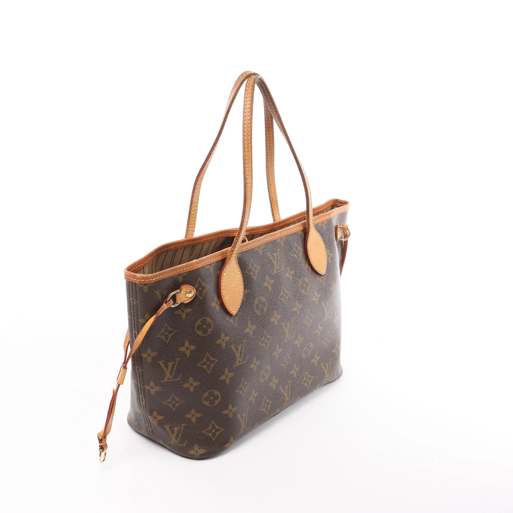 Louis Vuitton Neverfull PM Monogram Canvas Shoulder Bag in Brown M41000