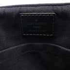 Louis Vuitton Newport PM Damier Cobalt Messenger Crossbody Bag in Black x Navy N41587