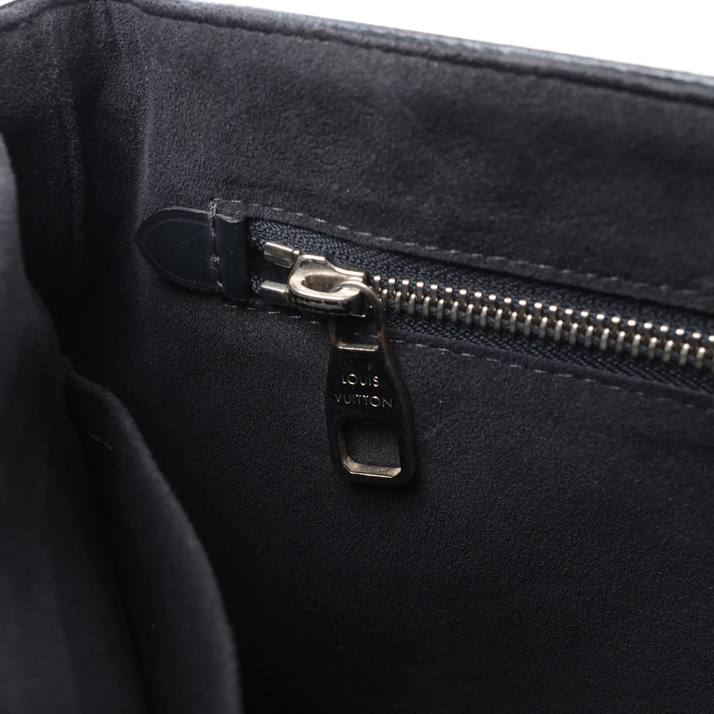 Louis Vuitton Newport PM Damier Cobalt Messenger Crossbody Bag in Black x Navy N41587