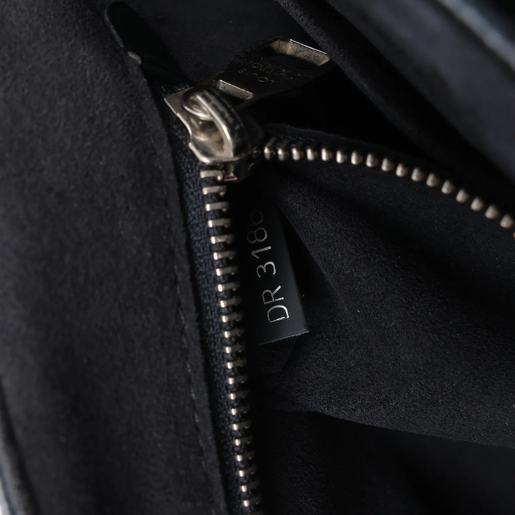 Louis Vuitton Newport PM Damier Cobalt Messenger Crossbody Bag in Black x Navy N41587