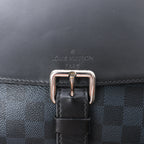 Louis Vuitton Newport PM Damier Cobalt Messenger Crossbody Bag in Black x Navy N41587