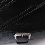 Louis Vuitton Newport PM Damier Cobalt Messenger Crossbody Bag in Black x Navy N41587