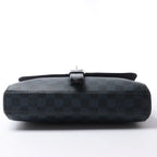 Louis Vuitton Newport PM Damier Cobalt Messenger Crossbody Bag in Black x Navy N41587