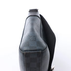 Louis Vuitton Newport PM Damier Cobalt Messenger Crossbody Bag in Black x Navy N41587