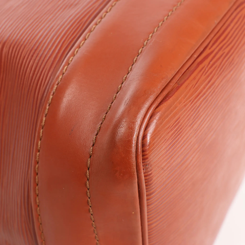 Louis Vuitton Noe Epi Leather Shoulder Bag in Brown