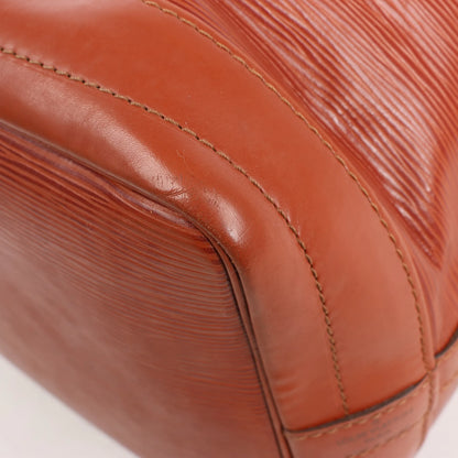 Louis Vuitton Noe Epi Leather Shoulder Bag in Brown