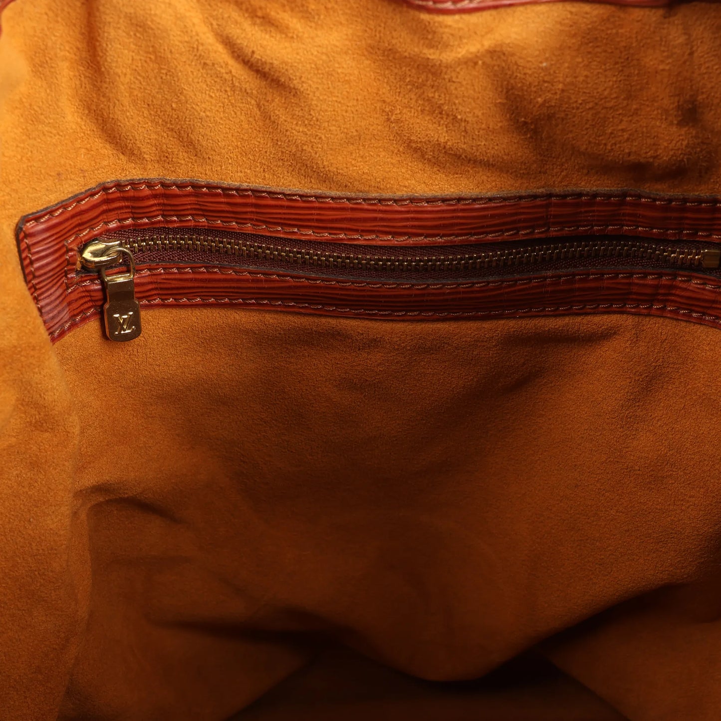 Louis Vuitton Noe Epi Leather Shoulder Bag in Brown