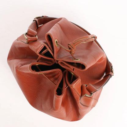 Louis Vuitton Noe Epi Leather Shoulder Bag in Brown